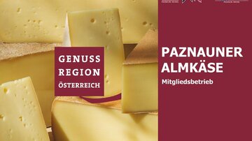 Paznauner Almkäse aus der Genussregion Österreich. Eine köstliche Auswahl an Käse mit traditioneller Herstellungsweise.
